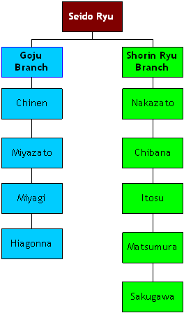 Seido Ryu Family Tree